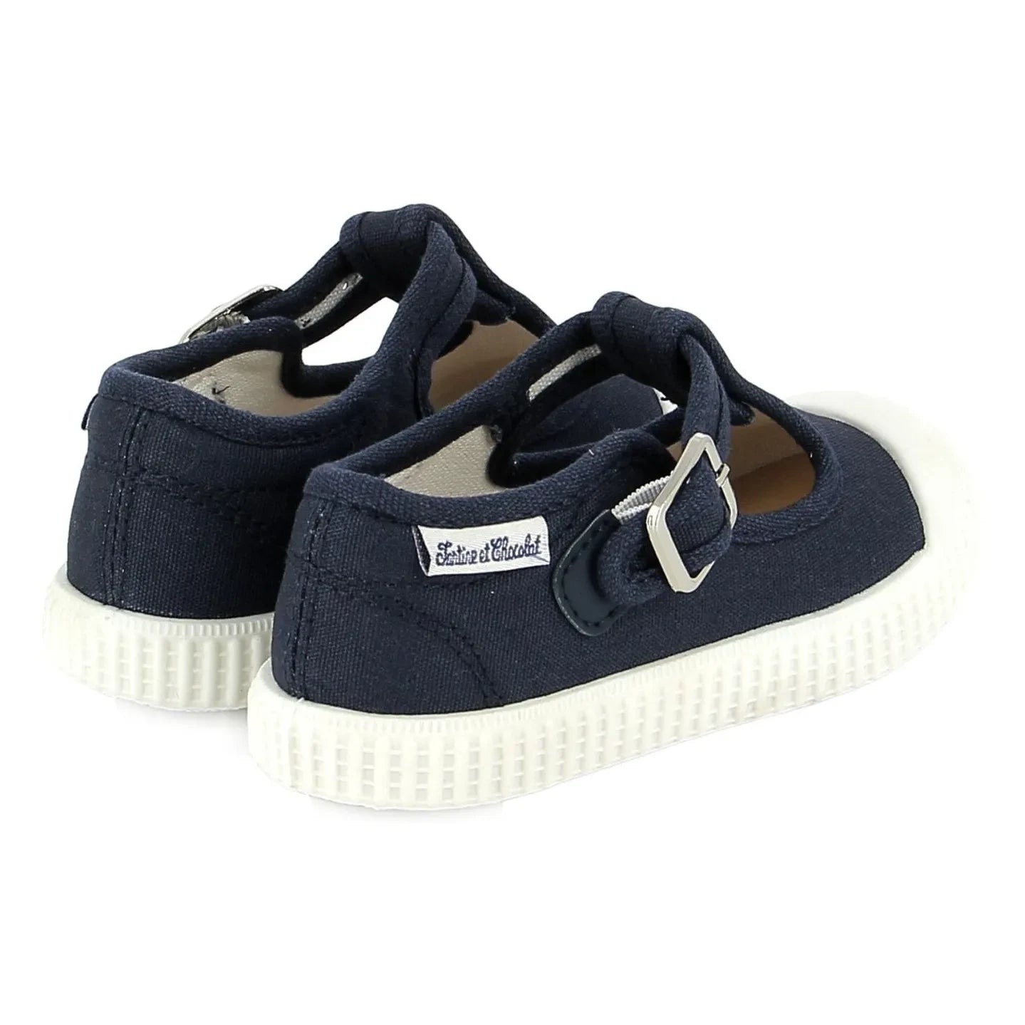 Tartine et Chocolat - Zapatillas de lona para bebé | Azul marino