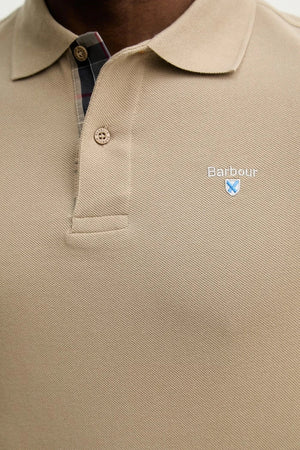 Polo de algodón para hombre Barbour