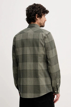 Camisa de algodón Barbour Heaney