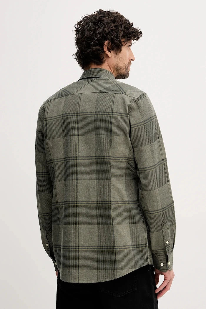 Camisa de algodón Barbour Heaney