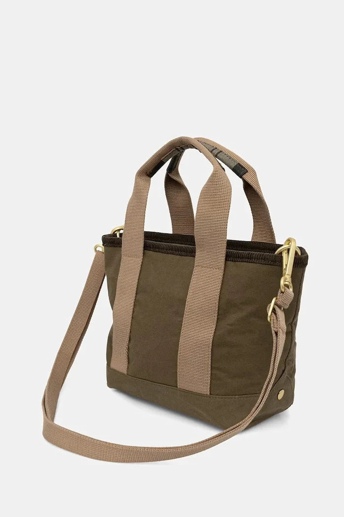 Bolso cruzado de algodón Barbour Mya para mujer