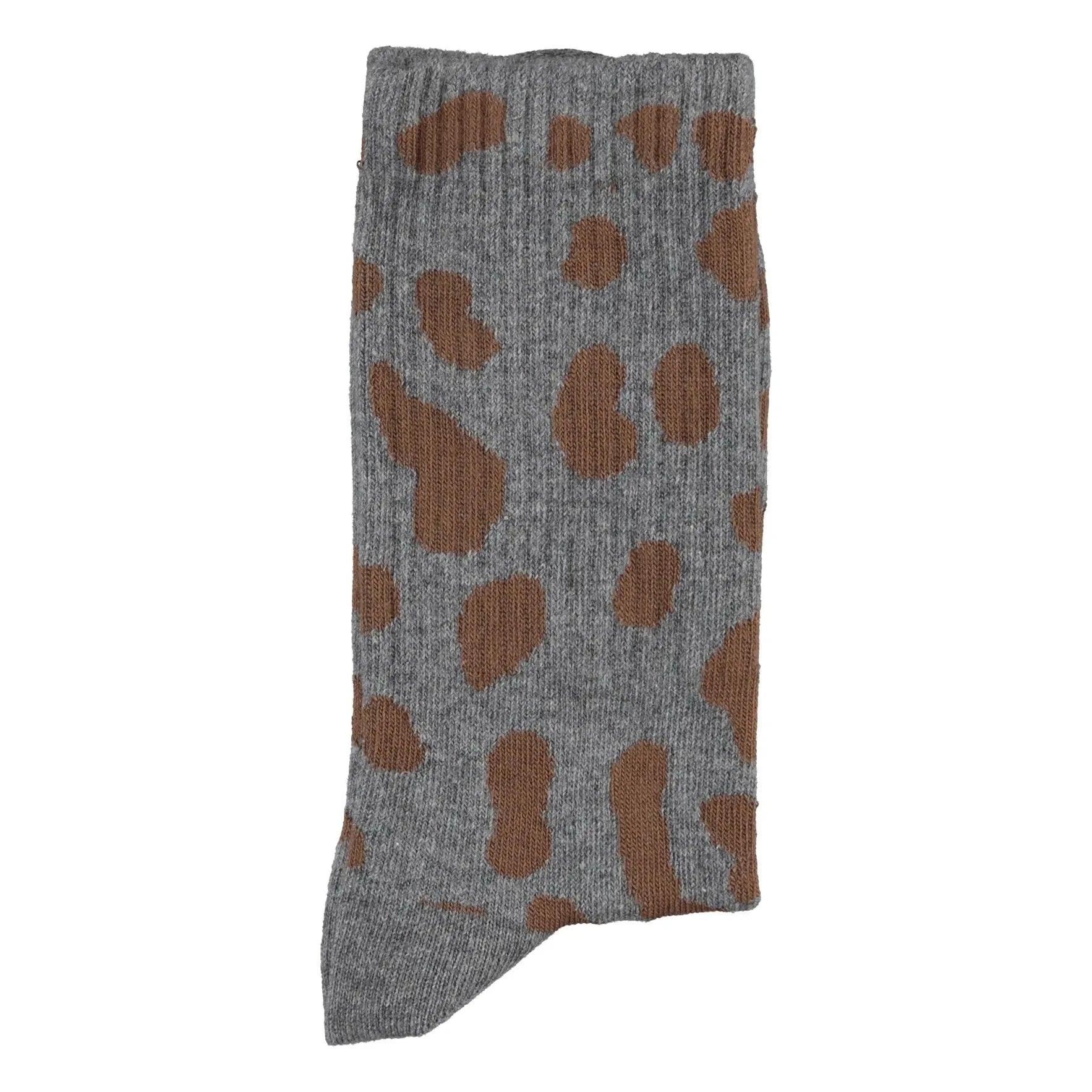 Piupiuchick - Leopar çorap | Gri