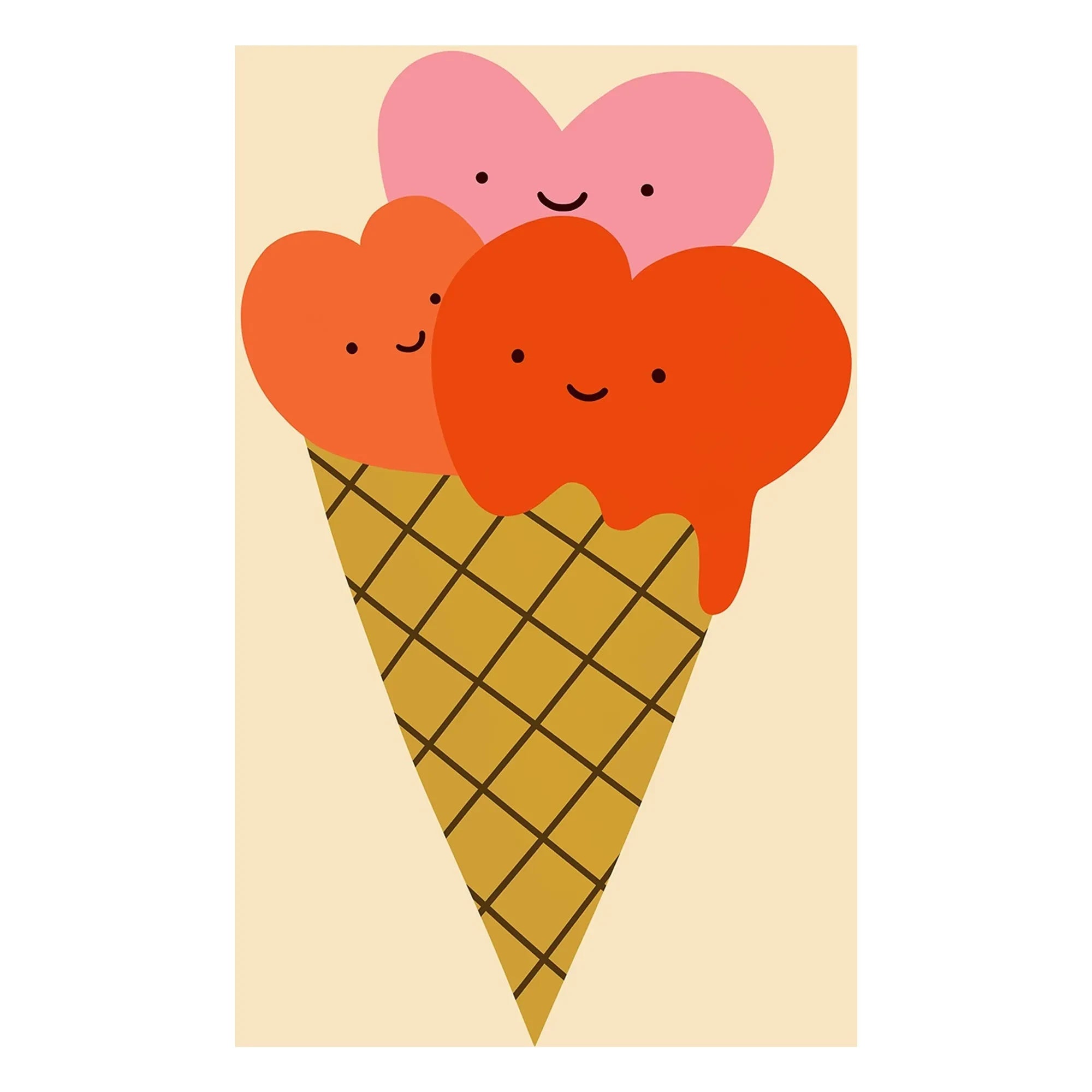 Mado - Póster de helados | Crema