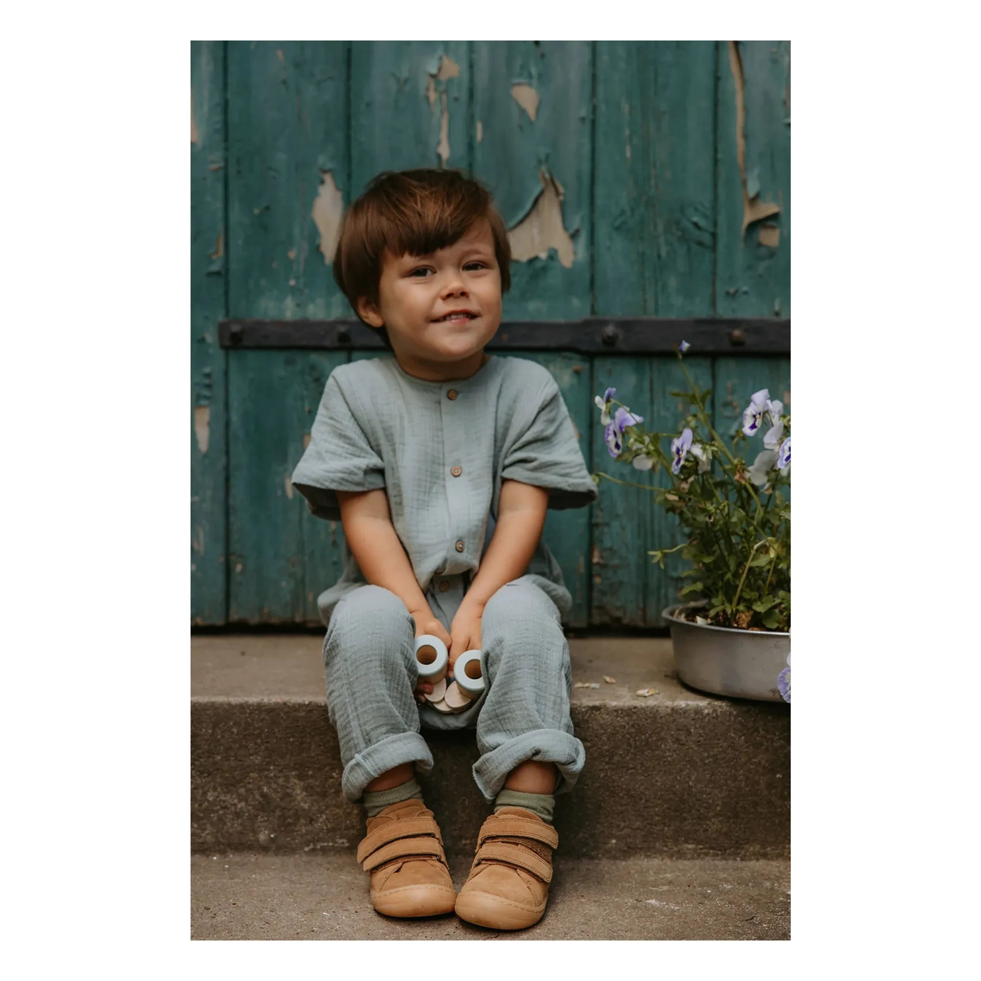 Petit Nord - Zapatillas deportivas beige antiarañazos para el día a día