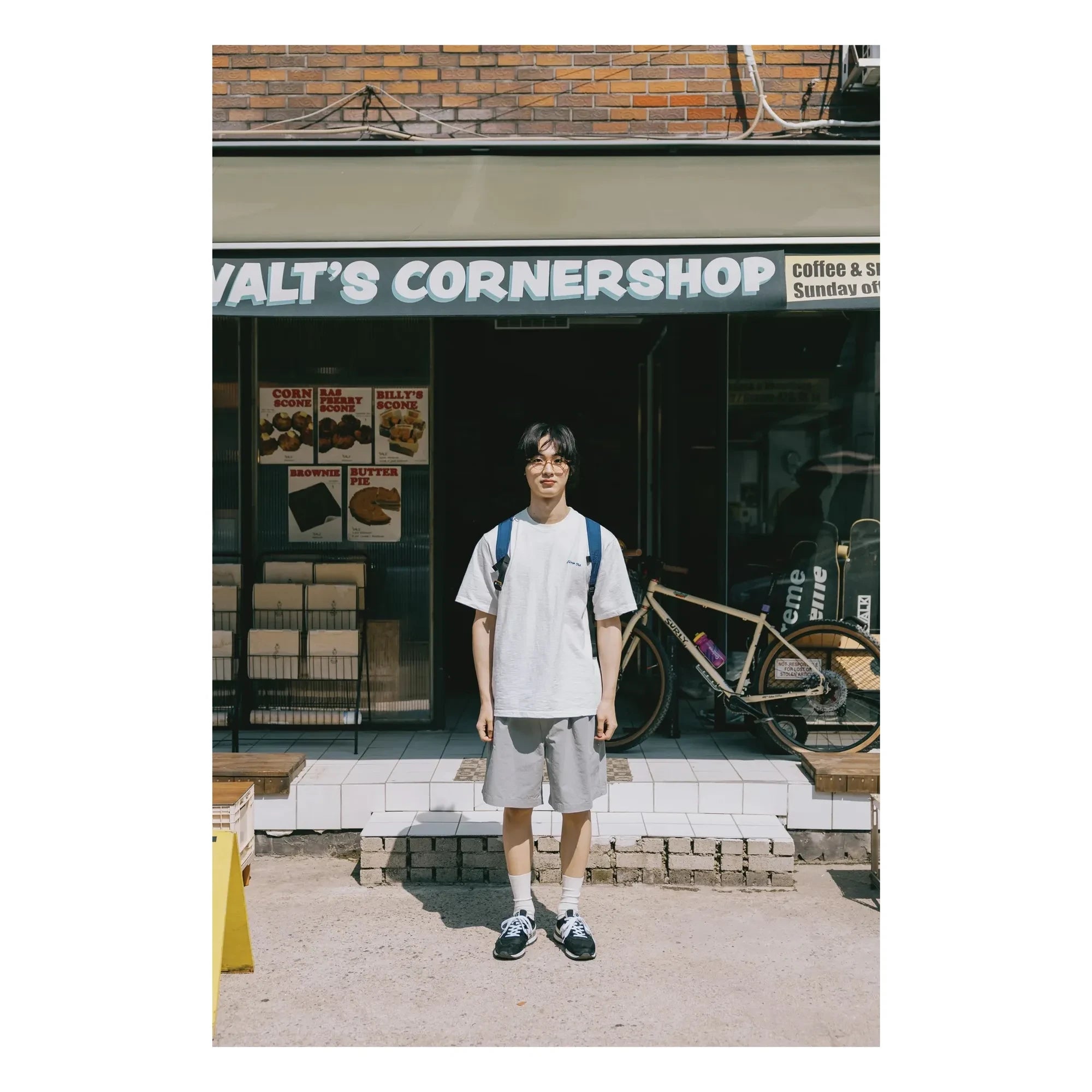 Kappy - Pantalón Ancho de Doble Pinza | Gris