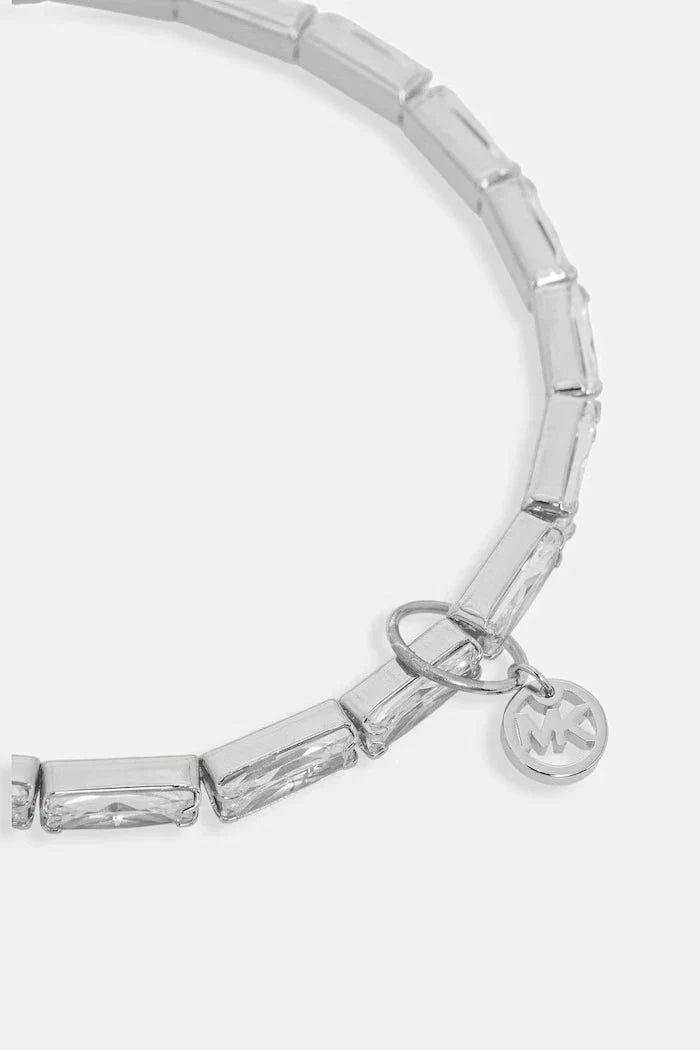 Brazalete tenis Michael Kors para mujer, de latón y circonitas