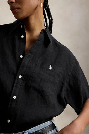 Camisa de lino Polo Ralph Lauren para mujer