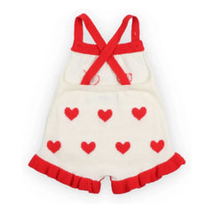 the new society - Maqui Hearts - Pelele jacquard | Blanco