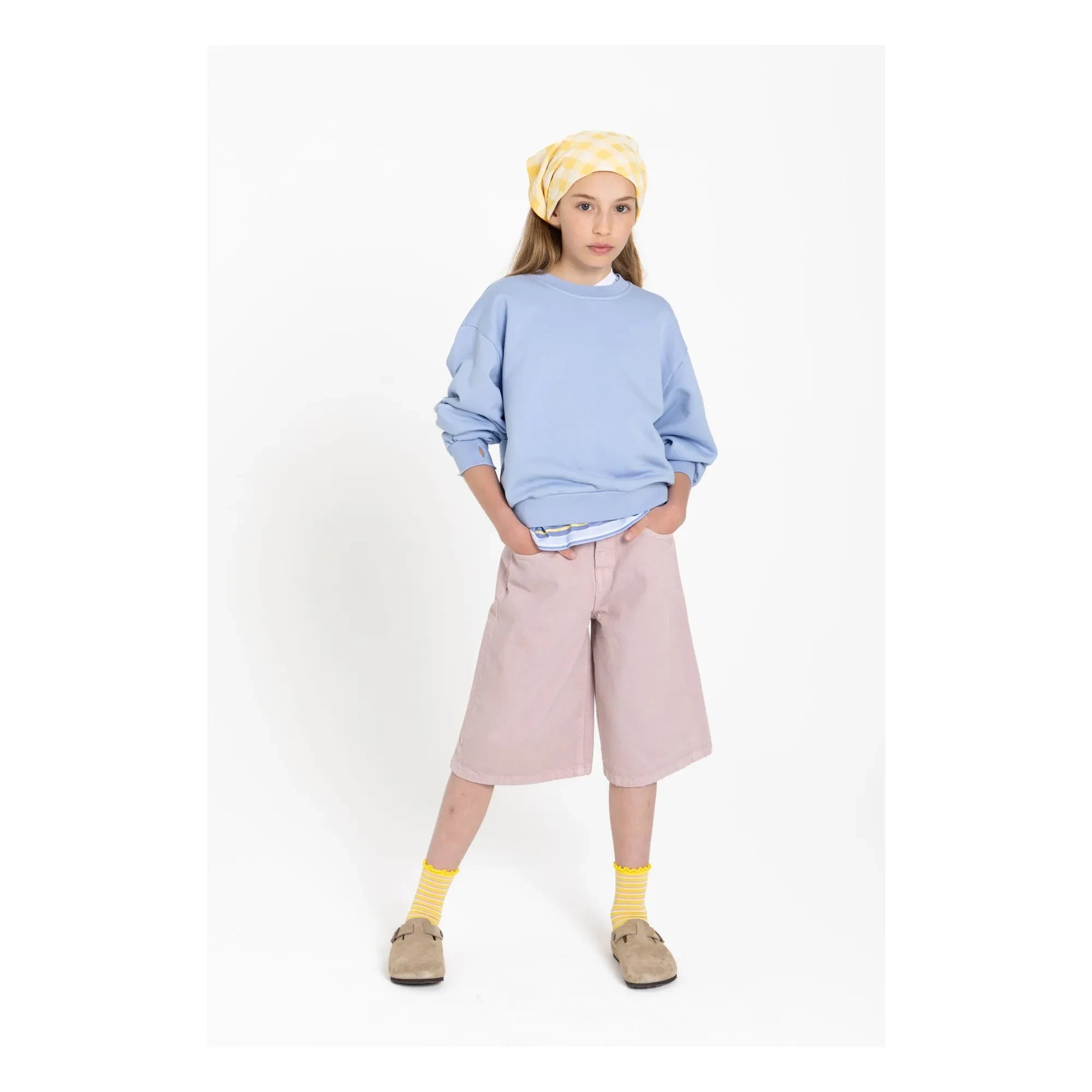 Smallable Kid - Calcetines de Lolita a Rayas | Amarillo