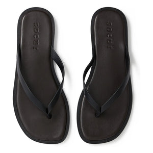 Sœur - Sandalias de piel Haiku | Negro