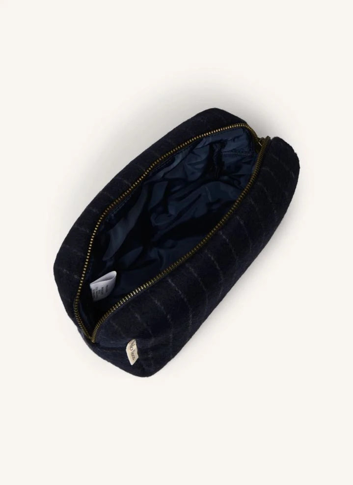 Studio Noos - Flanel Tıraş Çantası | Lacivert