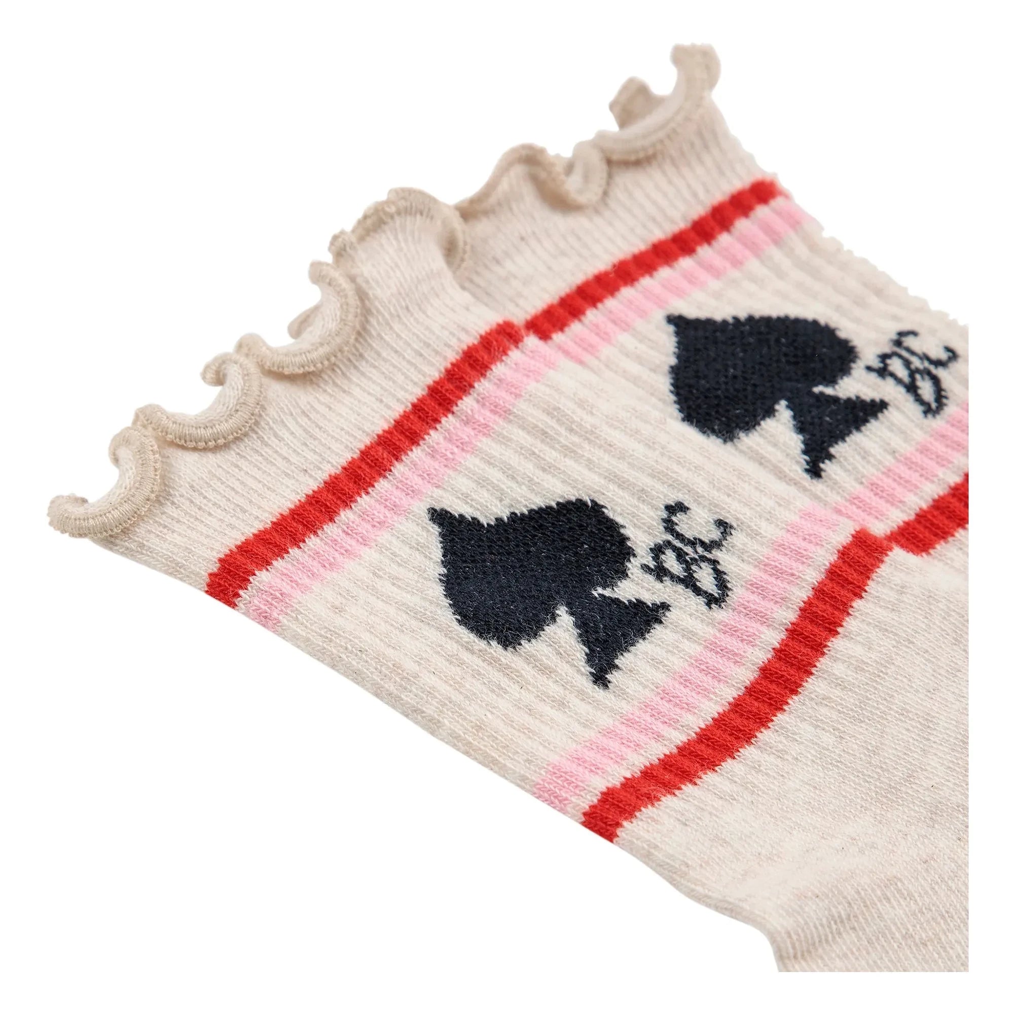 Bobo Choses - Calcetines de algodón orgánico | Beige jaspeado