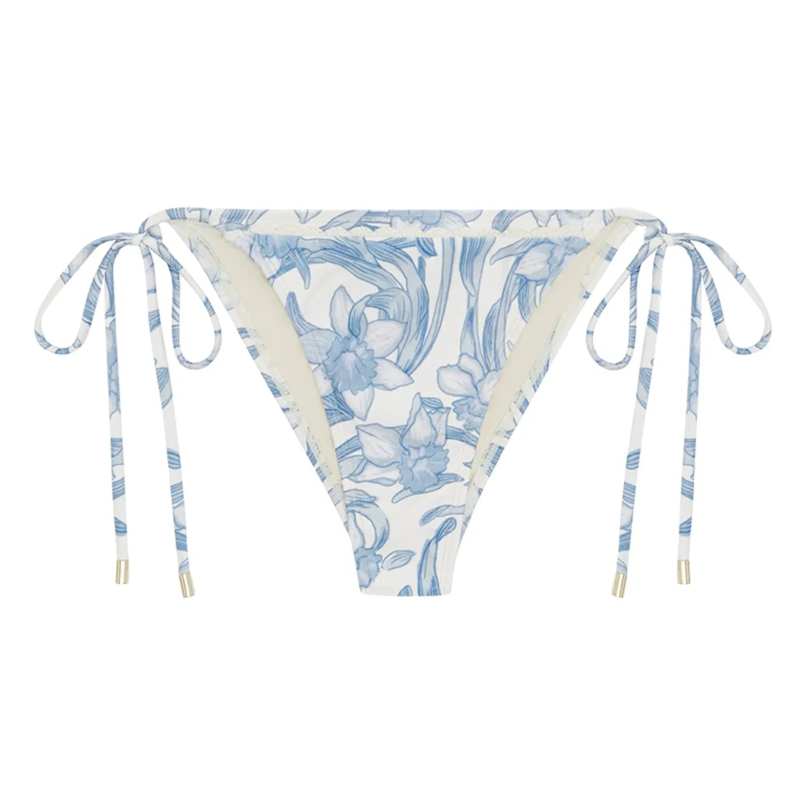 Peony - Pantalones cortos de fibra reciclada Daffodil | Azul