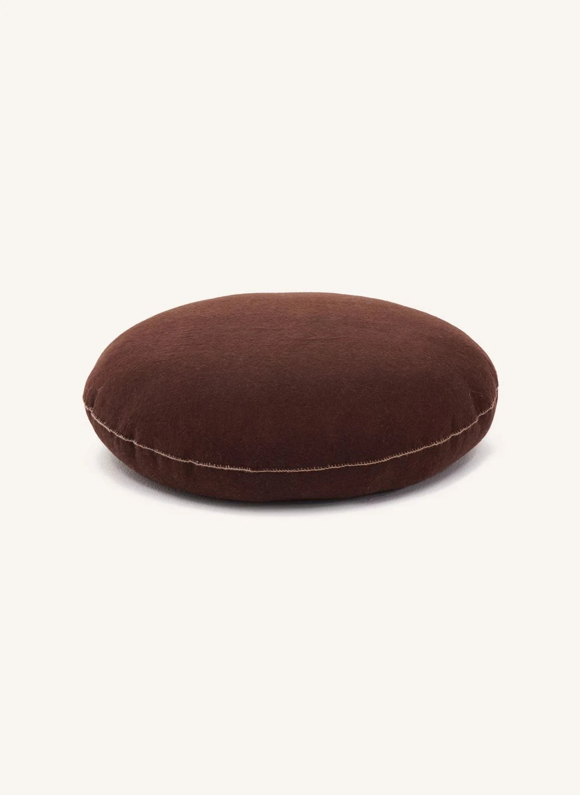 Muskhane - Cojín de suelo Chakra de fieltro | Mahogany
