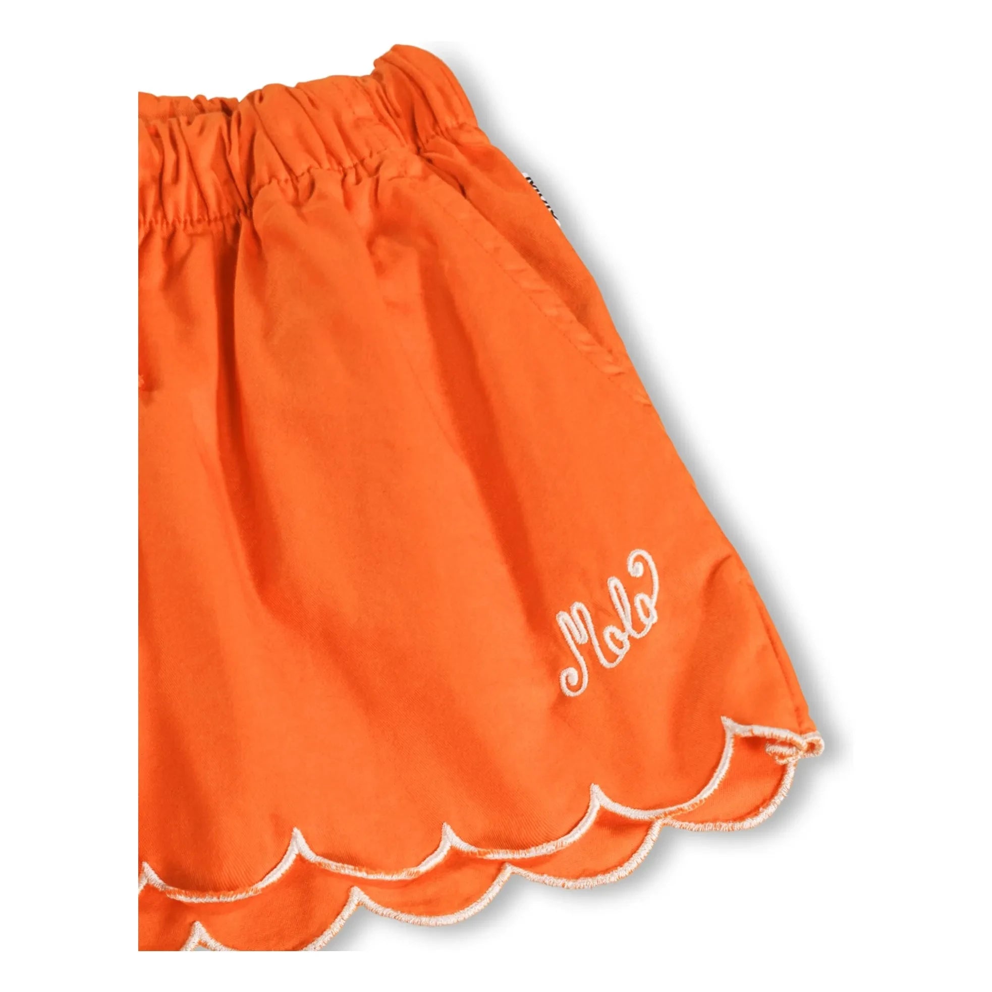 Molo - Shorts de algodón orgánico Addie | Naranja