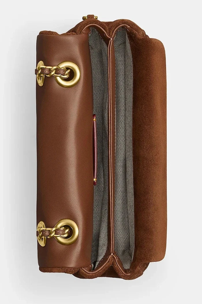 Bolso de hombro Coach Tabby 20 de terciopelo