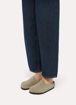 BIRKENSTOCK - Amsterdam Zuecos de Ante Envueltos