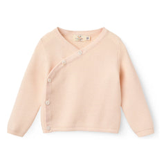 Copenhagen Colors - Cárdigan cruzado de algodón orgánico | Lichi Rosa