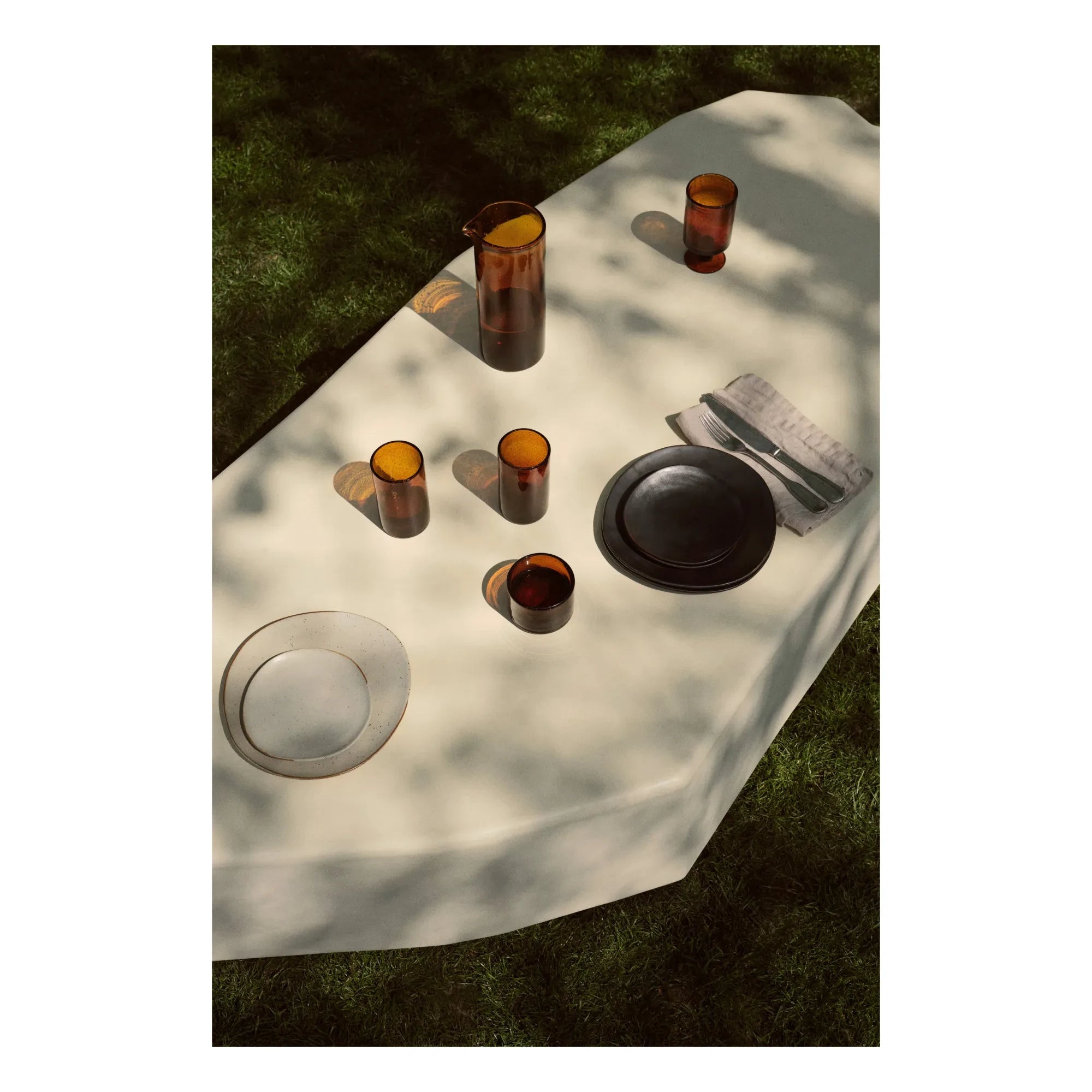 Ferm Living - Mesa de centro Staffa | Crema