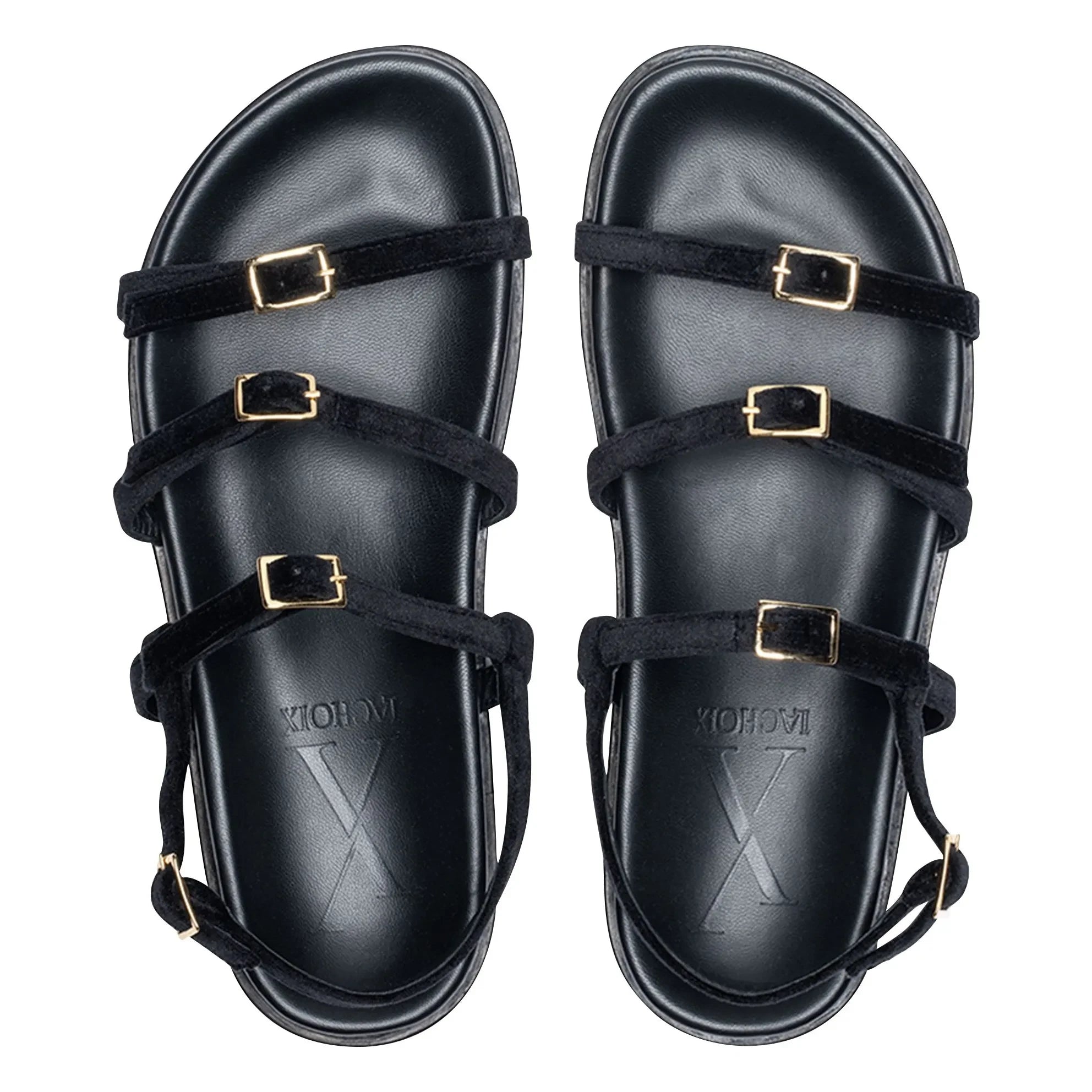 Lachoix - Sandalias Ella Deri | Negro