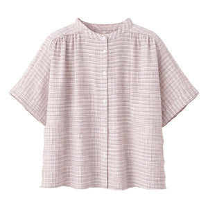 By Bar - Blusa de algodón orgánico Alex | Crema