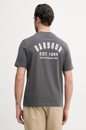 Camiseta de algodón Barbour