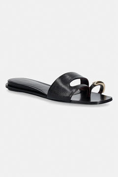 Tory Burch Sandalia Plana de Piel para Mujer Pierced Slide
