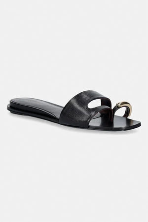 Tory Burch Sandalia Plana de Piel para Mujer Pierced Slide