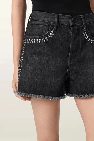 AllSaints pantalón corto vaquero de mujer HEIDI