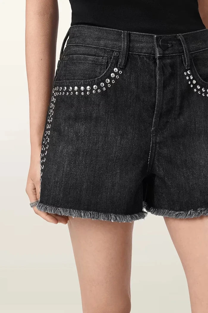 AllSaints pantalón corto vaquero de mujer HEIDI