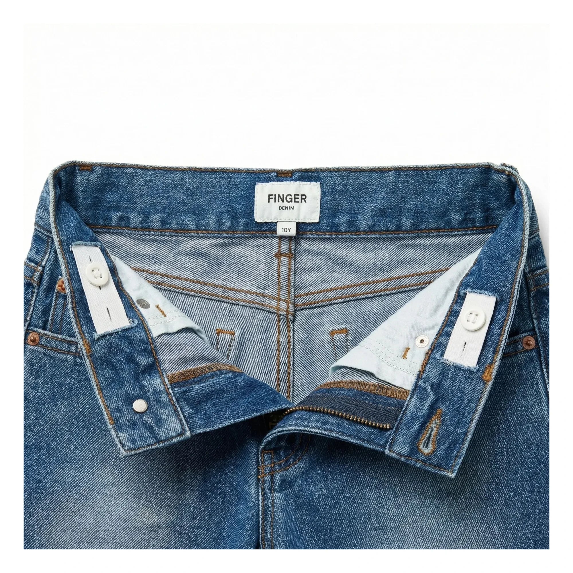 Finger in the nose - Shorts Eva de mezclilla | Azul denim