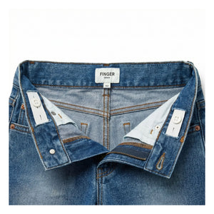 Finger in the nose - Shorts Eva de mezclilla | Azul denim