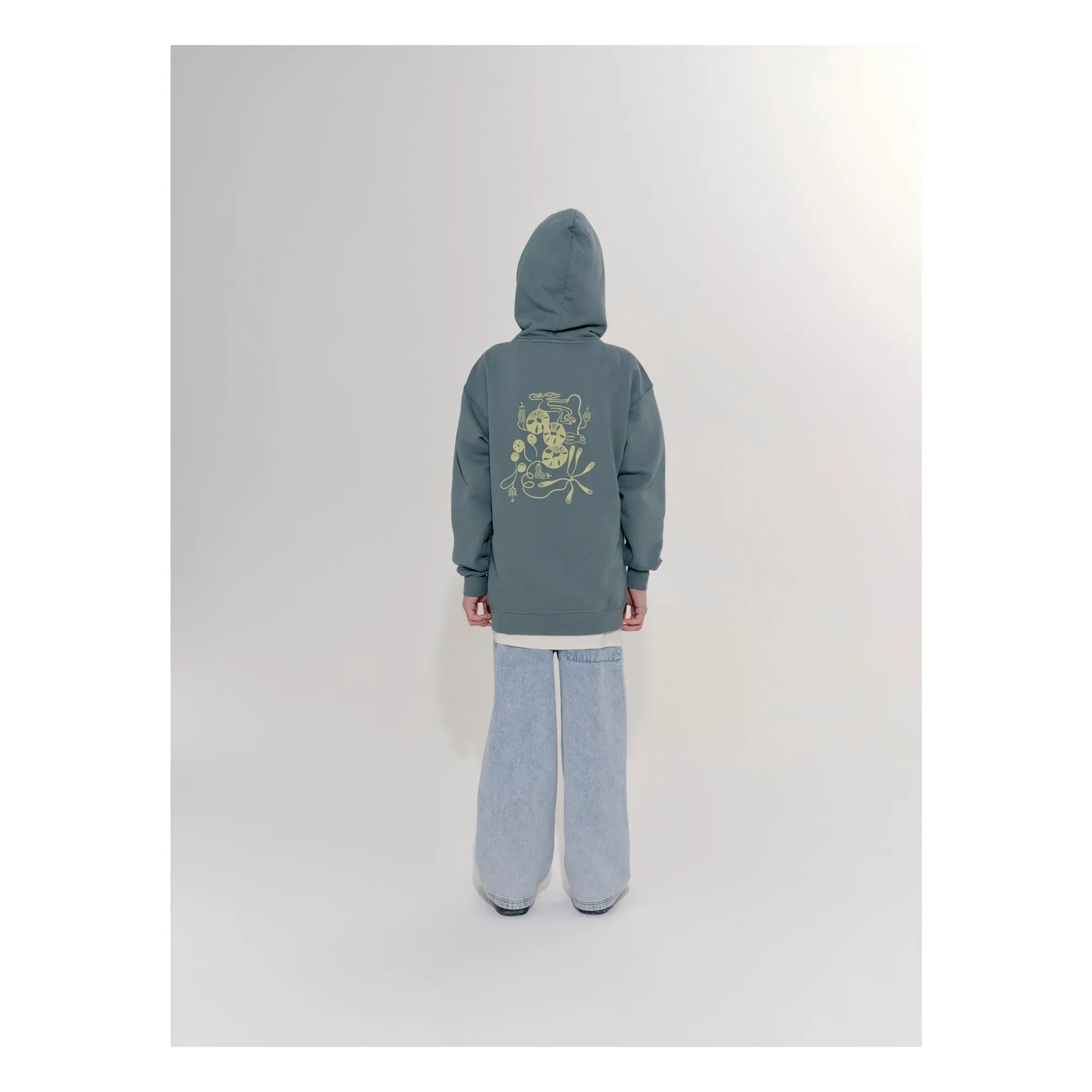 Main Story - Sudadera con Capucha con Logo | Verde Oscuro