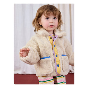 Bobo Choses - Chaqueta Sherpa de Doble Cara con Fibra Reciclada | Lila