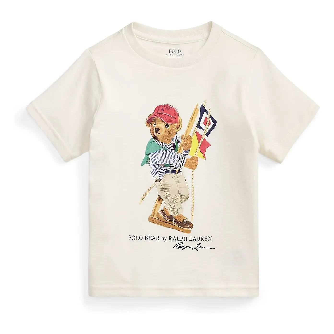 Ralph Lauren - Camiseta de oso de peluche | Blanco