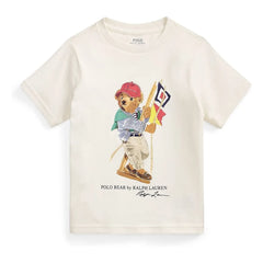Ralph Lauren - Camiseta de oso de peluche | Blanco