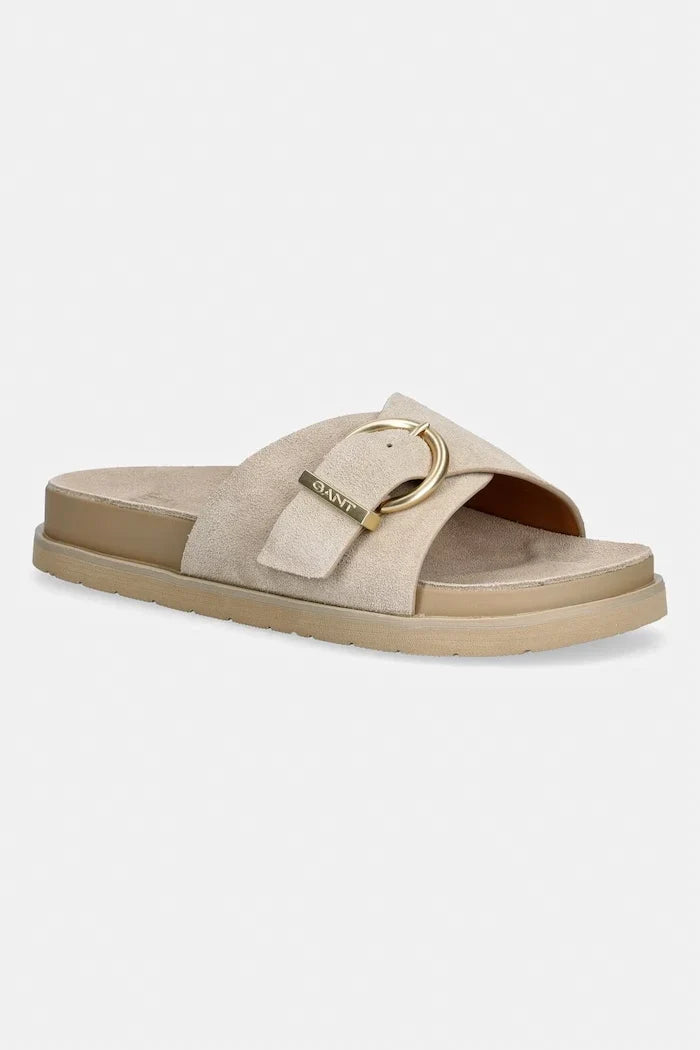 Gant Zapatillas Destalonadas de Ante con Punta Abierta Mardale para Mujer