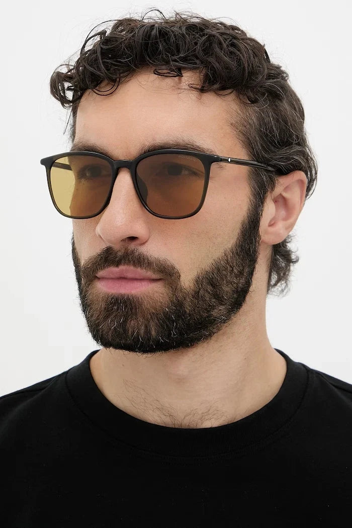 Gafas de sol Montblanc estilo wayfarer para hombre