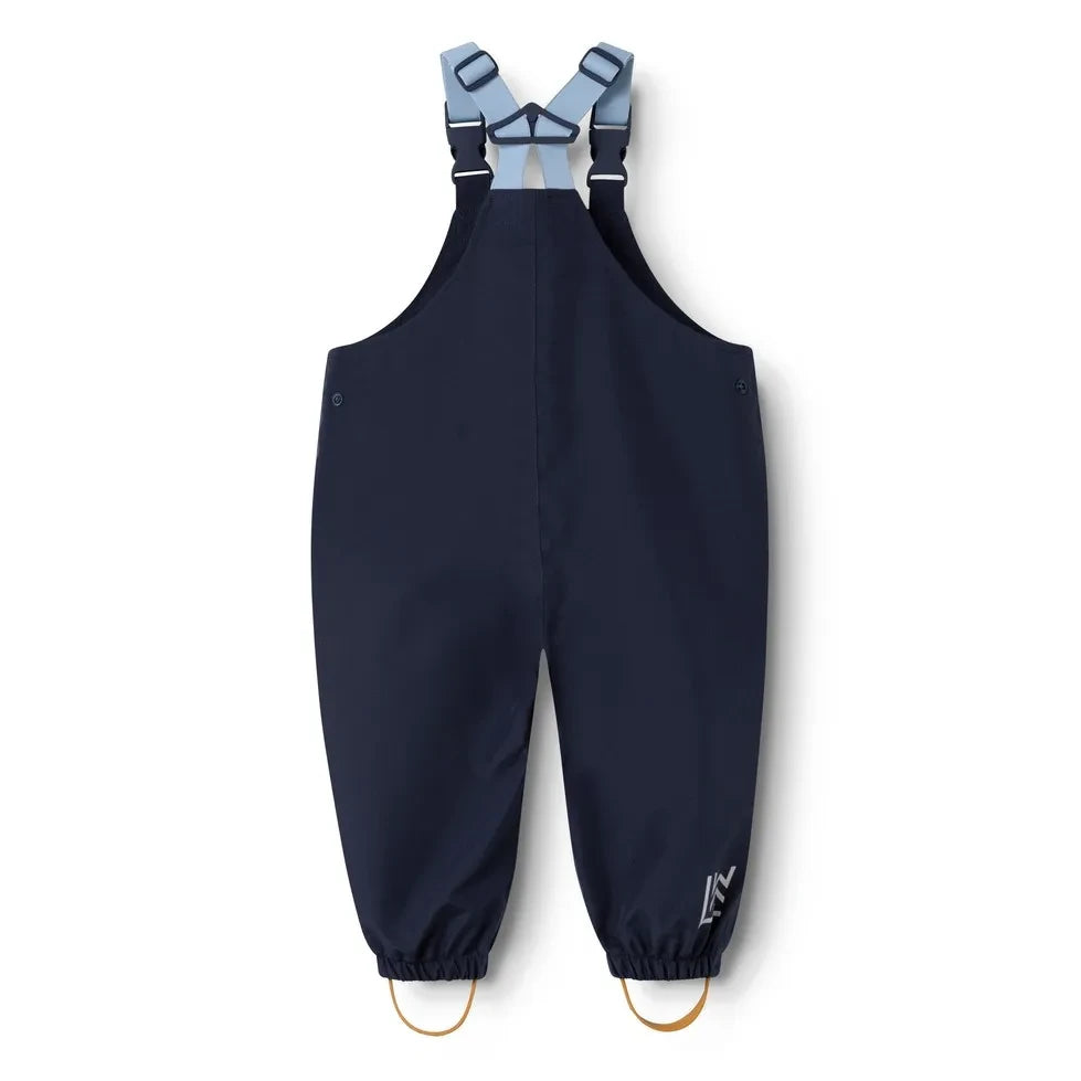 Liewood - Conjunto impermeable Manu Dinosaurs hecho con fibras recicladas | Azul marino