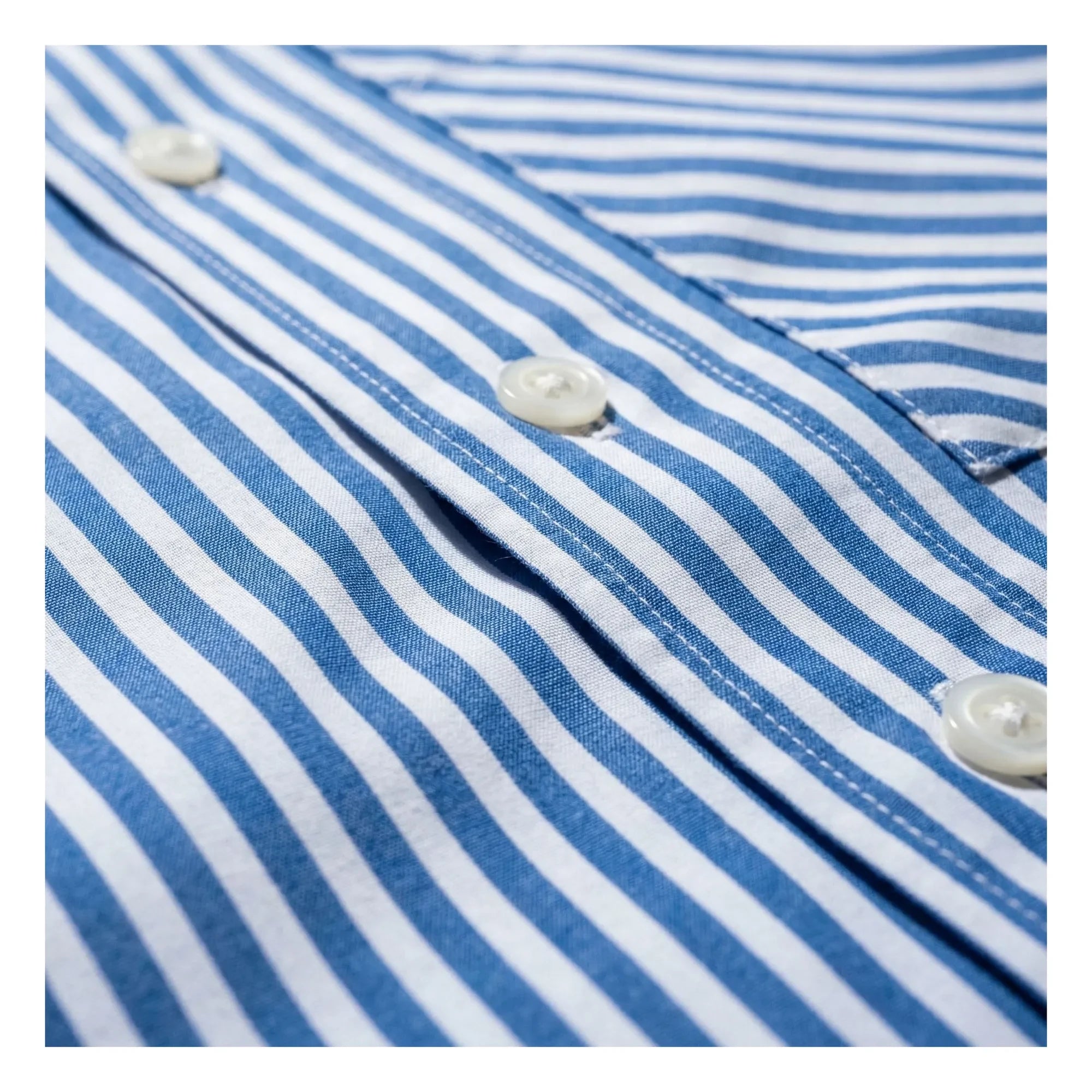 Finger in the nose - Camisa a rayas Rogue | Azul