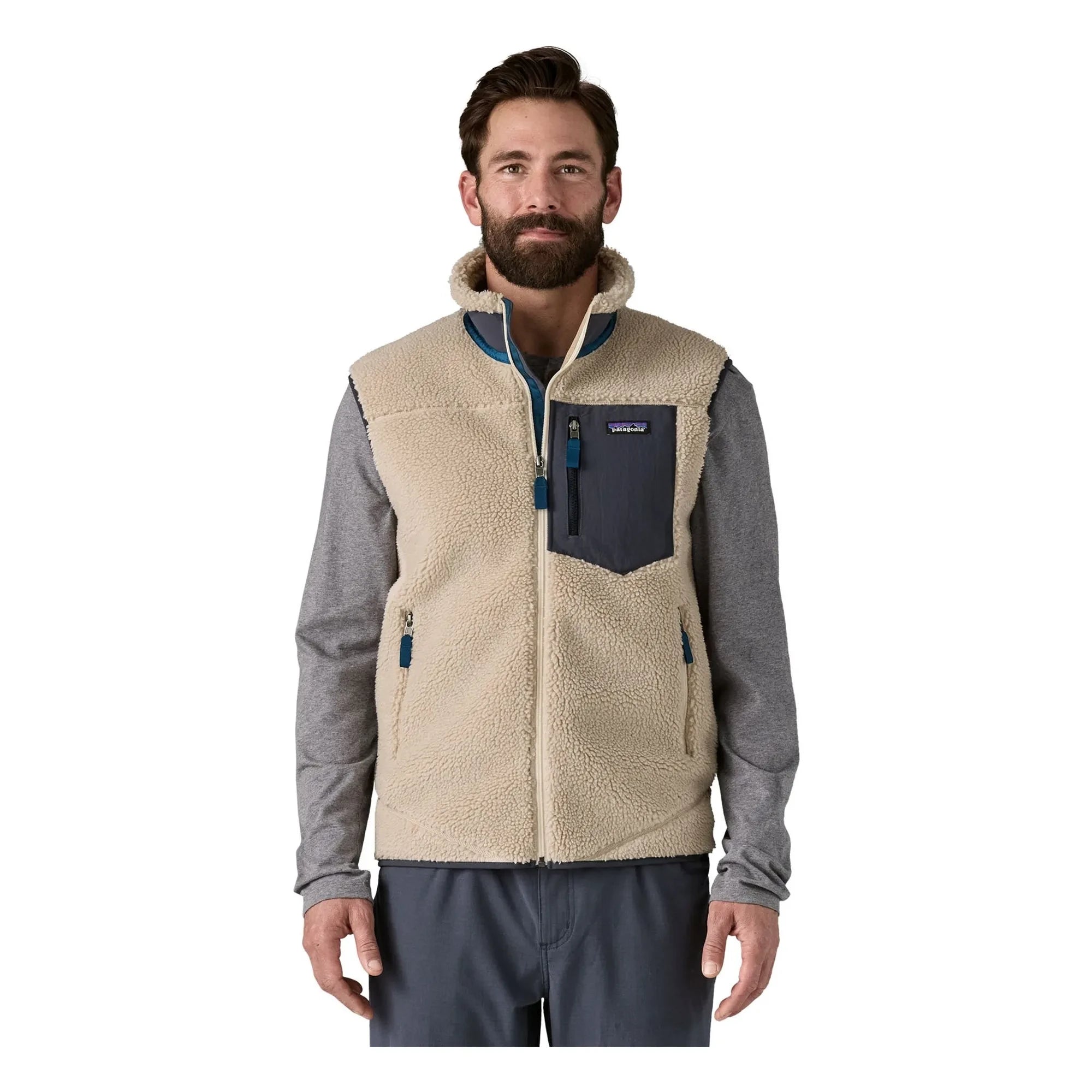 Patagonia - Klasik Retro-X Fleece Geri Dönüştürülmüş Elyaflar | Ecru