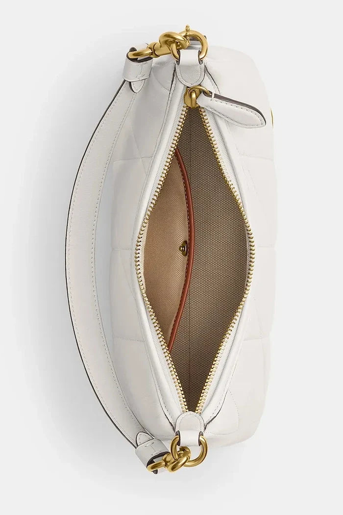 Bolso de hombro Coach de piel acolchado suave Juliet 25 para mujer
