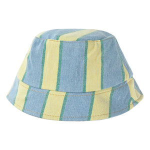 Tinycottons - Bob de rayas | Azul claro