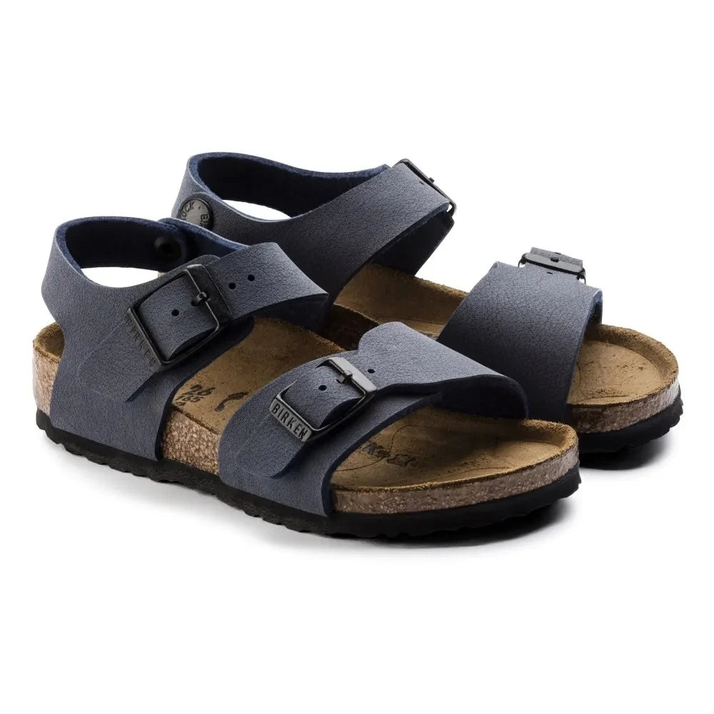 BIRKENSTOCK - New York nubuk sandalet | Lacivert