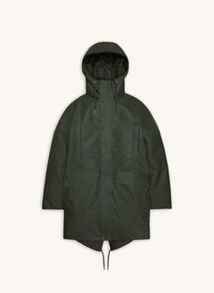 Rains - Parka Largo Nome W3T3 | Verde oscuro