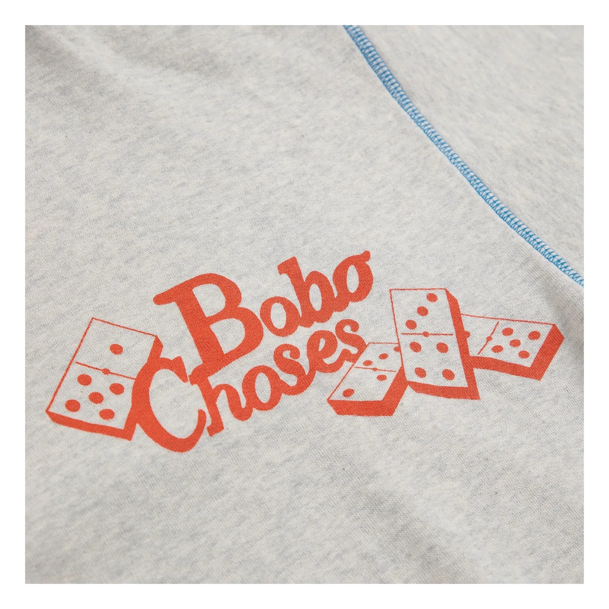 Bobo Choses - Sudadera Dice Bobo Choses Algodón Orgánico | Gris jaspeado