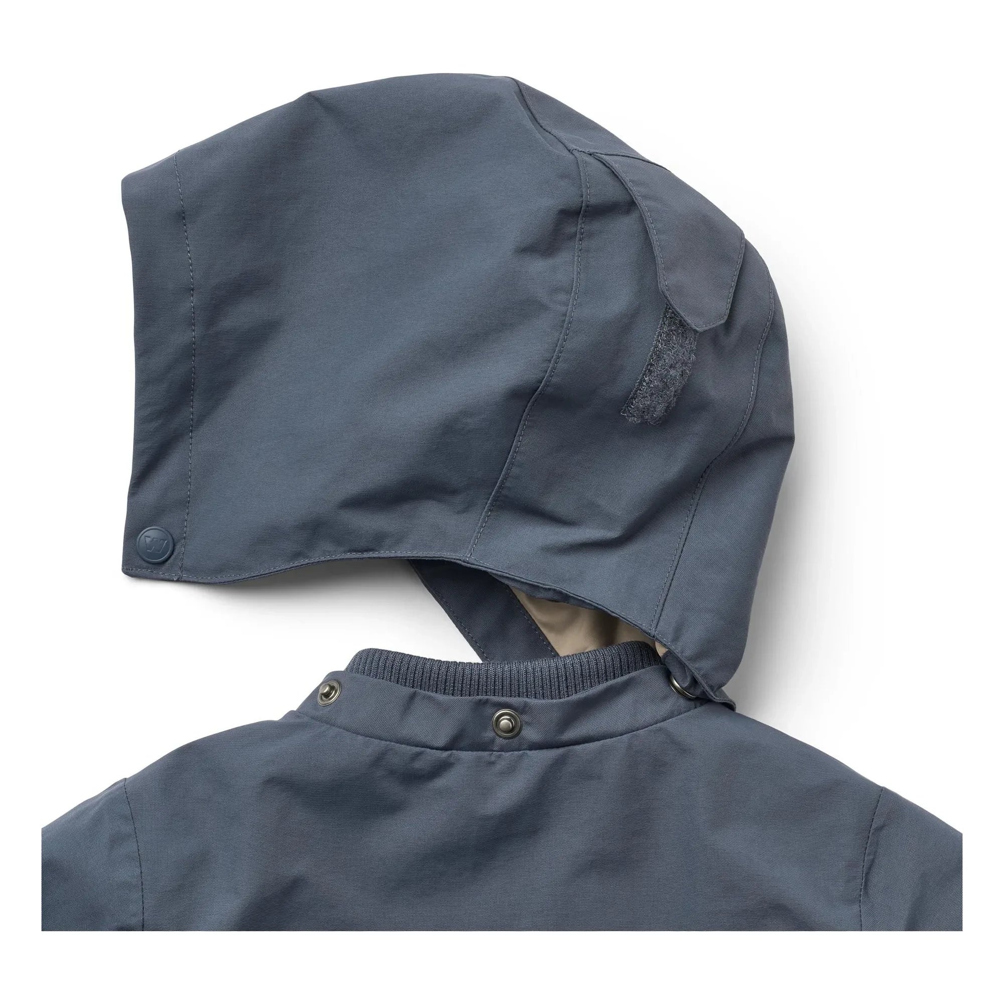 Wheat - Alke Parka de fibra reciclada | Azul grisáceo