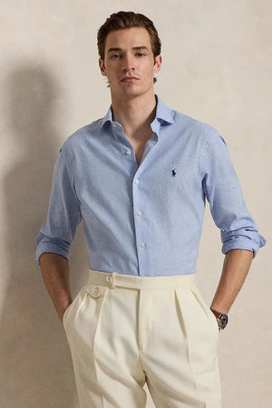 Camisa de lino para hombre Polo Ralph Lauren