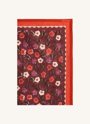 Apaches - Gran Chal de Flores Grandes | Beige