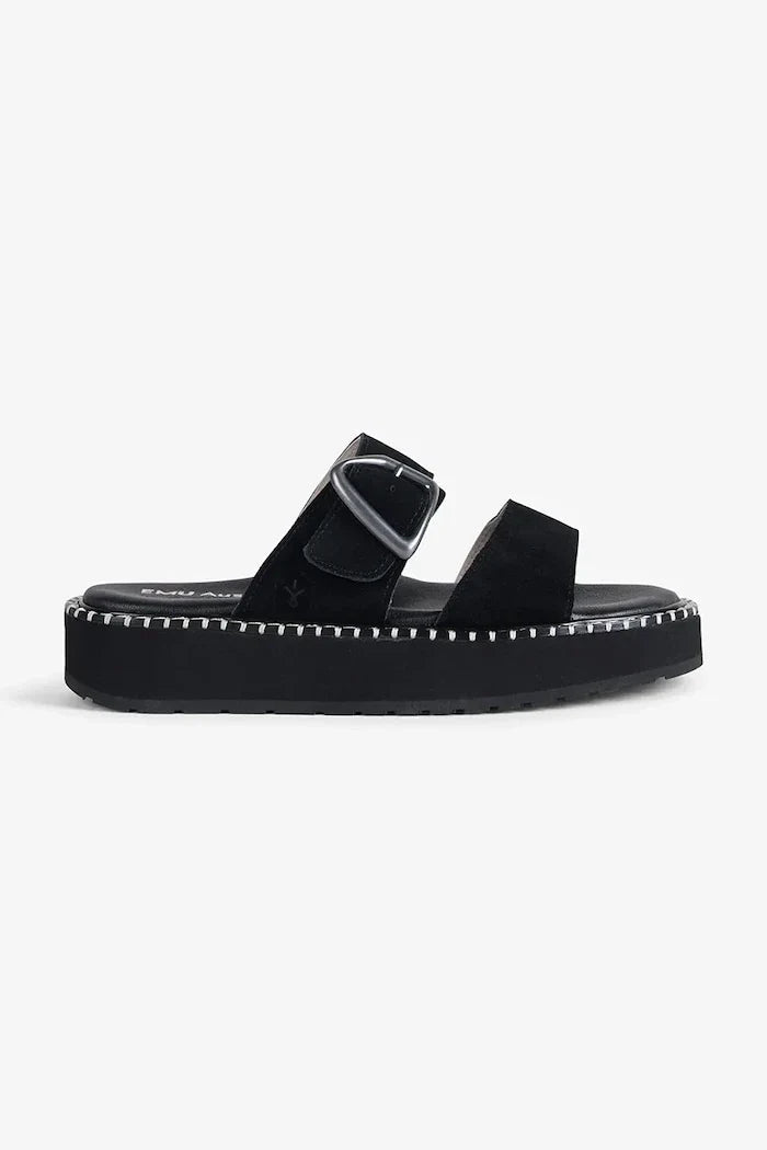 Chanclas planas de ante Scarlet para mujer de Emu Australia
